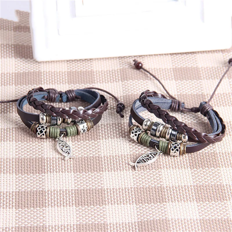 leather bracelet