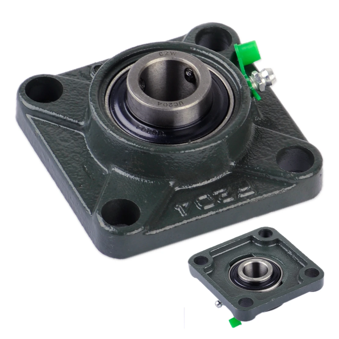 LETAOSK UCF204 20mm Housing 4 Bolt Mounted Bearing Bore Square Flange
