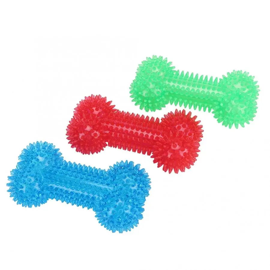 

Chew Bone Slipper Squeaky Ball Dog Toys Pet Toys For Dog Chewing Toy 3PCS Pet Sounder Toy Dog Toys Bone - Shape Toy Chewing