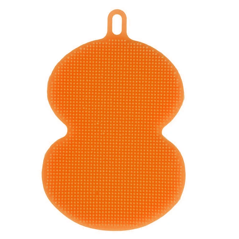 Zero Silicone Fashion Egg Cleaning Glove Makeup Washing Brush Scrubber Tool Cleaners