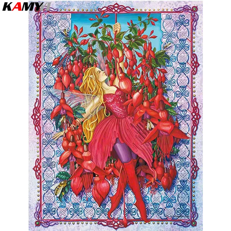 

Diamond Mosaic Full Diamond Dancing Beauty DIY Diamond Painting Cross Stitch Crystal Round / Square Rhinestone Picture XY1