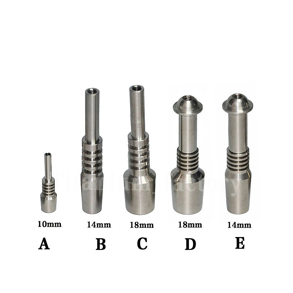 Wholesale Titanium Nail 10mm 14mm 18mm Inverted Nail Grade 2 Titanium