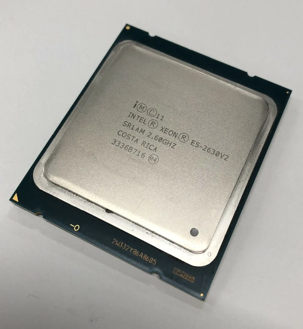 fastest cpu Intel Xeon E5 2630 V2 Processor 2.6GHz 15M Cache LGA 2011 SR1AM E5-2630 V2 Server CPU laptop cpu