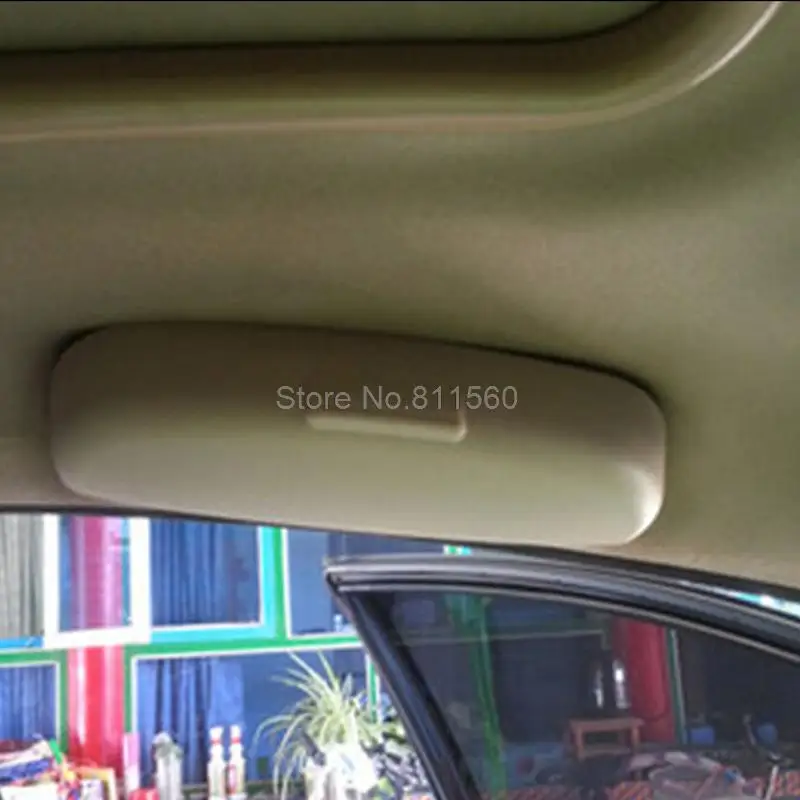 For Universal Car High Quality ABS Plastic Beige Car Inner Glasses Protective Box Cover Trim Interior Car Parts Accessories 1pcs For Universal Car High Quality ABS Plastic Beige Car Inner Glasses Protective Box Cover Trim Interior Car Parts Accessories 1pcs