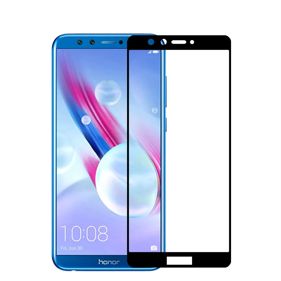 Закаленное стекло для Honor 9 Lite Защитное Huawei 3D полное покрытие защитная пленка 5 65