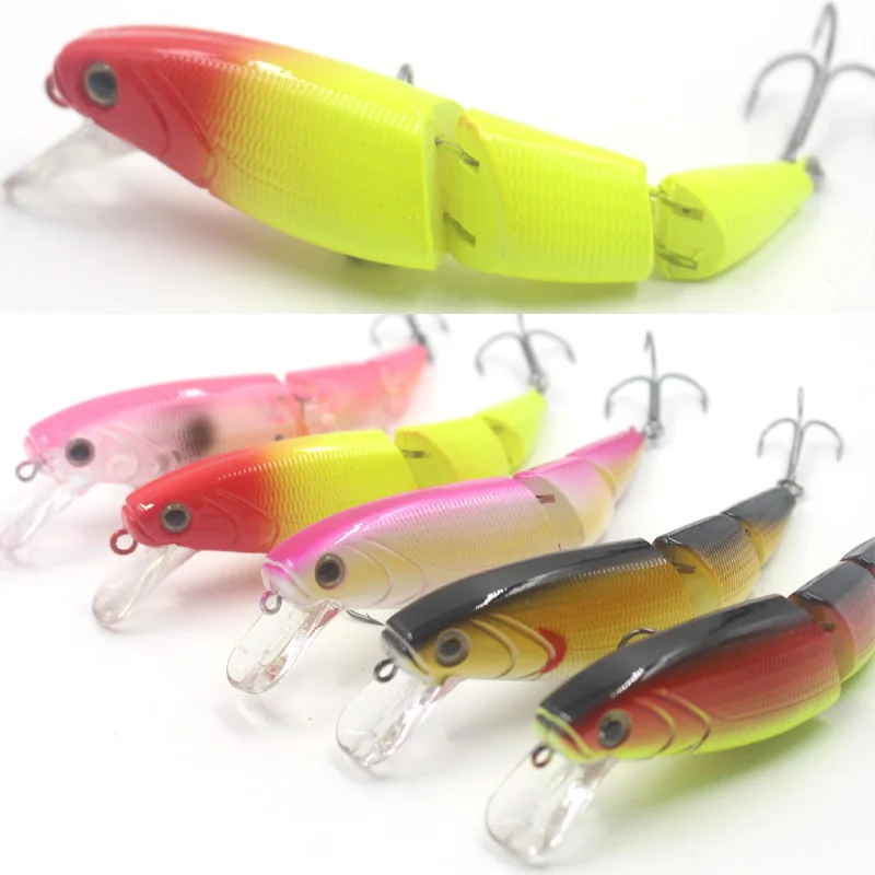

Promotion!5pcs the new bait with 3broken tail The bait pesca carp fishing ABS15gVolatility is closely linked the bait