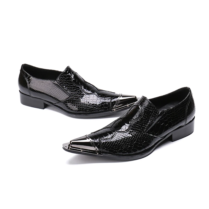 VIVODSICCO/мужские качественные туфли из лакированной кожи Zapatos de hombre Размеры 38 47