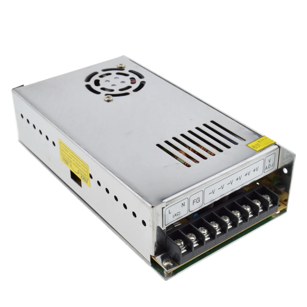 110VAC / 220VAC To 12VDC 25A 300W LED Driver Power Adapter Adjustable ...