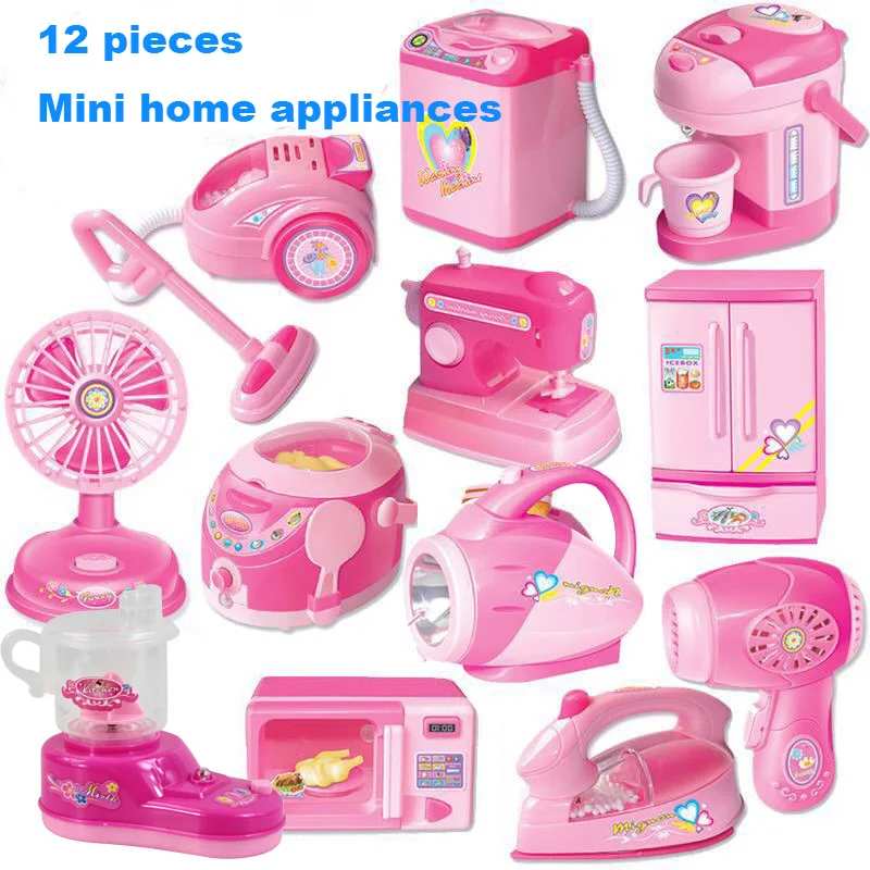 Small Home Appliances Suit Simulation Pretend Play House Toy