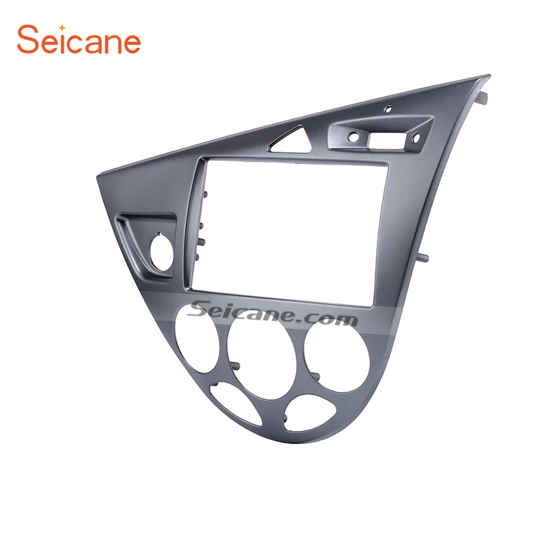 Seicane 2Din Автомобильная стереосистема Fascia DVD Радио рамка панель для 2006 Ford Fiesta Focus