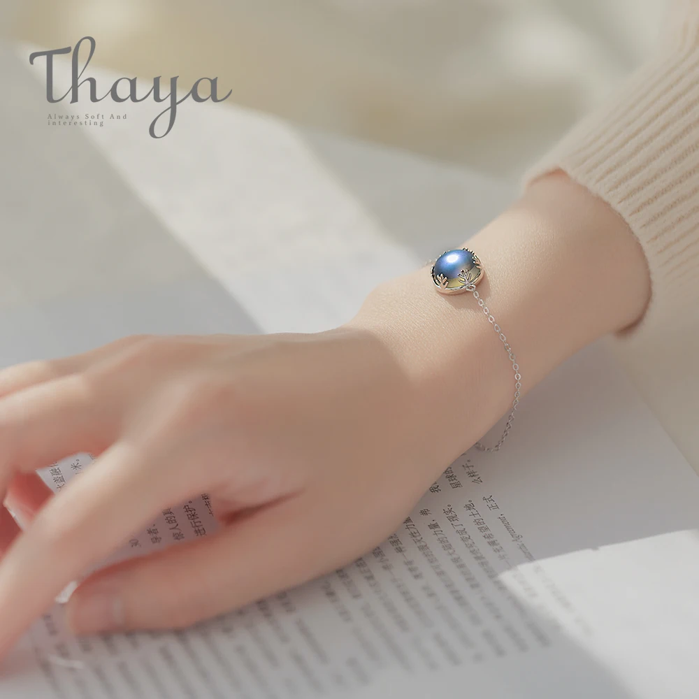 Buy Thaya Aurora Ladies Bracelets s925 Silver Gradient Crystal Magical Bracelet Female Simple Elegant Dainty Friendship Jewelry