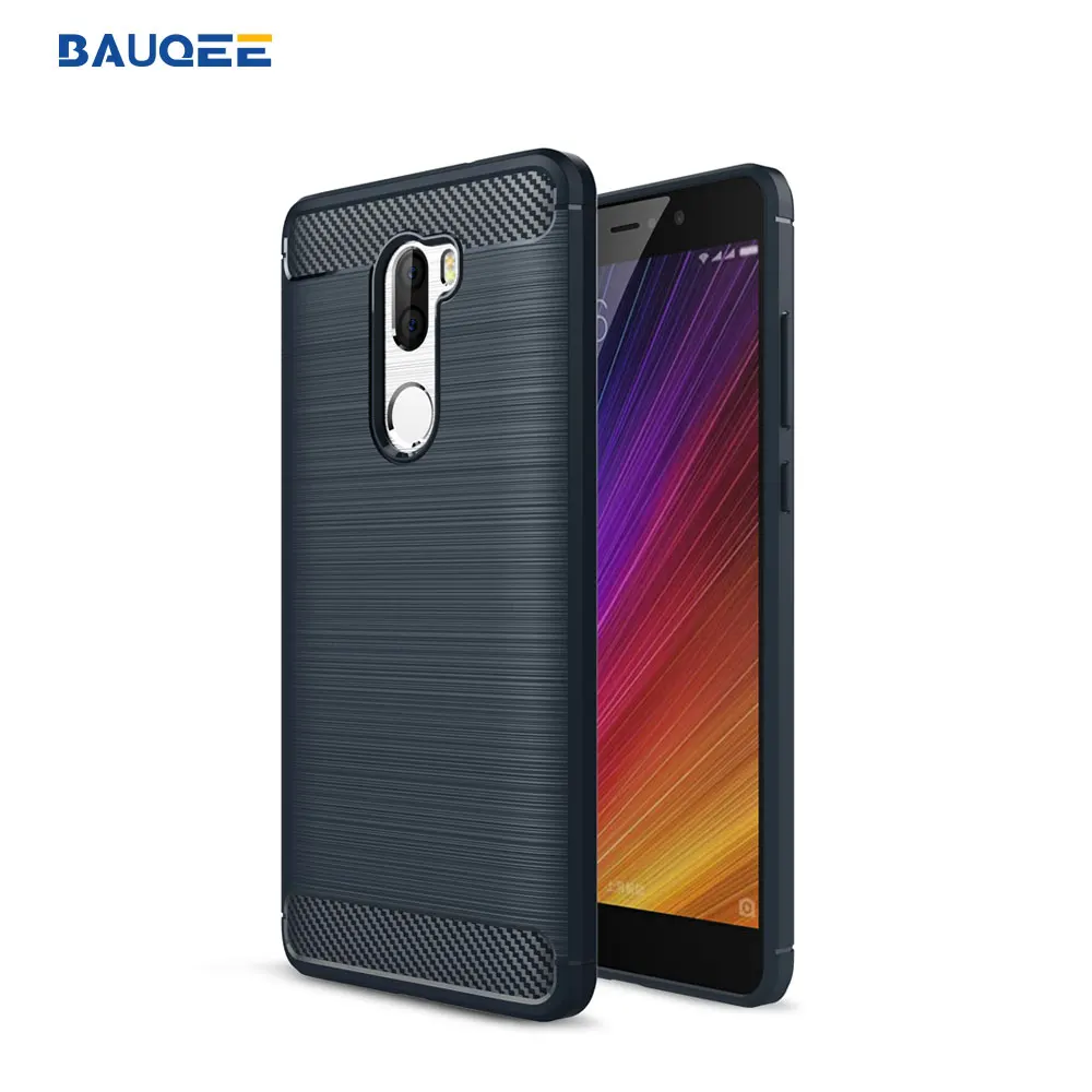 Bauqee Защитная крышка телефона чехол для Xiaomi Mi 5S плюс голубой цвет принципиально