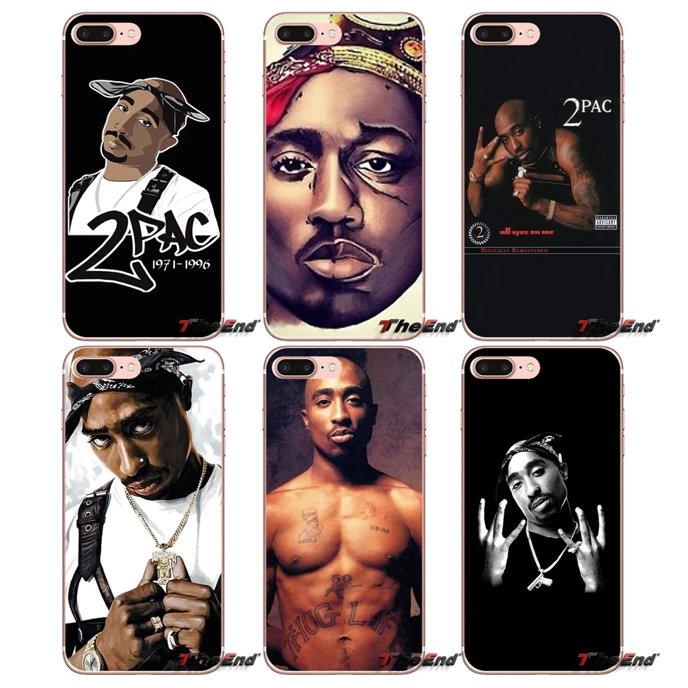 2Pac Tupac Amaru Shakur For Apple iPhone X 4 4S 5 5S SE 5C 6 6S 7 8 Plus 6sPlus 6Plus 7plus 8plus Accessories Phone Cases Covers | Мобильные