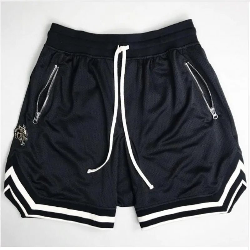 2018 New Mesh Shorts Men's Hip Hop Street Wear Four Color Fashion Men's