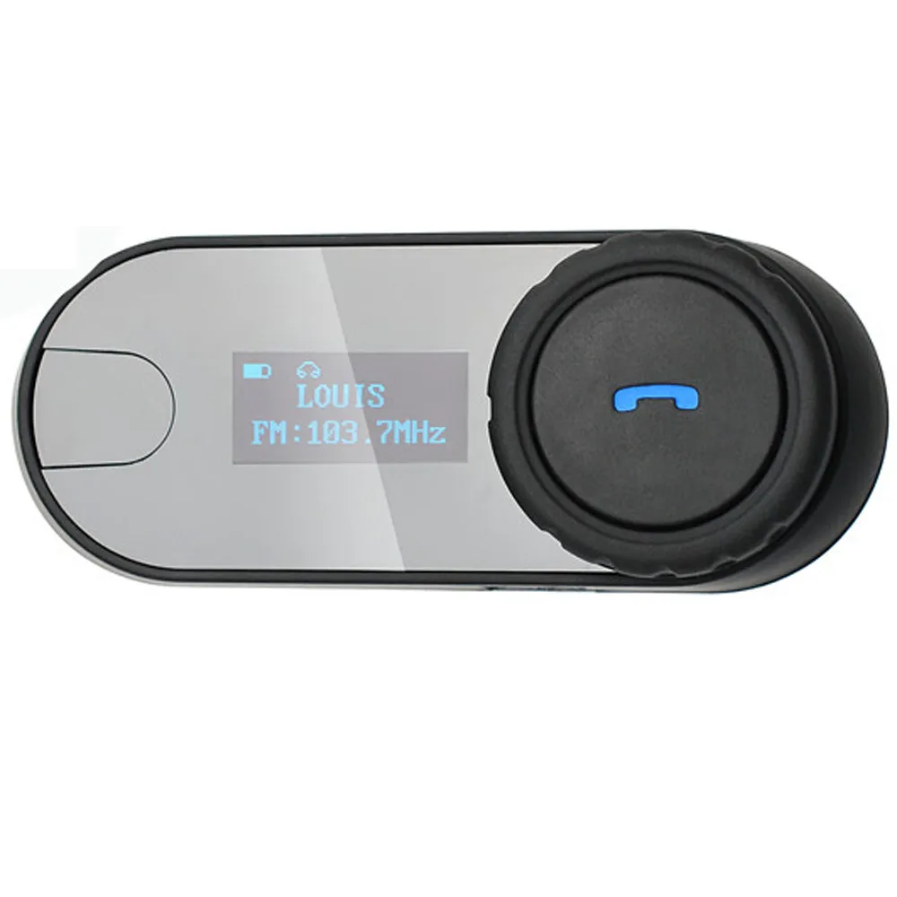 Дизайн 1000 м FM радио домофон гарнитура Bluetooth мотоциклетный шлем внутренний телефон#0816