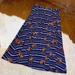 2019 Для женщин Плиссированные Юбки Лето модный принт талии-удлиненная юбка для дам высокое качество Геометрическая юбка трапециевидной