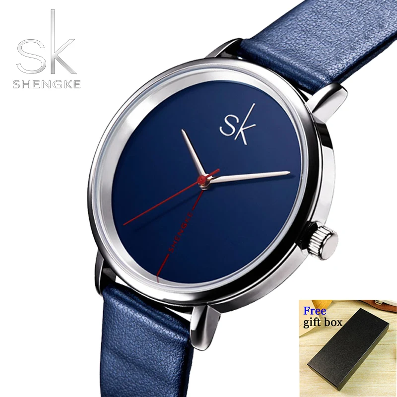

SK50 New Fashion Watch Women's Wristwatch Mesh Leather Belt Simple Minimalist Montre femme Ladies Watches Zegarek Damski Hodinky