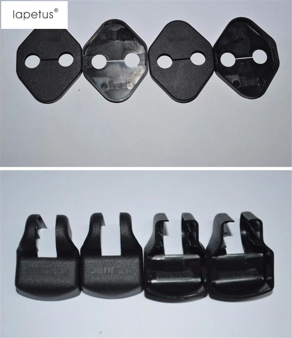 

Lapetus Accessories Fit For Toyota Avalon 2019 Plastic Inner Door Lock & Stop Rust Waterproof Protection Kit Molding Cover Trim