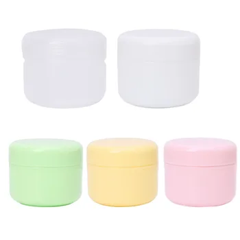 

Plastic Cosmetic Travel Empty Jars Pots Makeup Cream Lip Balm Container 20g