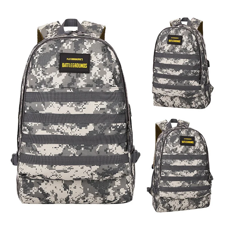 Men PUBG Backpack Multifunction Waterproof Teenage School USB Charging Backpacks Women Travel Level 3 Bag Boys Mochila BP0247 (27)