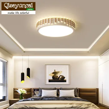 

Qiseyuncai Modern bedroom led ceiling lamp fashion simple creative room personality warm study room lamp free shipping