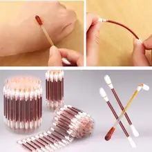 Ватные палочки Yfashion 100 шт Медицинский спирт одноразовые ватные палочки дезинфицированные ватные палочки микрощетки тампоны