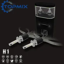 Новейший автомобильный Стайлинг супер яркий 7200Lm 60 Вт H1 белый 6000K Автомобильный светодиодный комплект передних фар ETI светодиодный R4 Автомобильные противотуманные фары