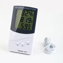 IMC Hot New Deluxe Aad Higrómetro Termómetro Digital de Interior Al Aire Libre de Doble propósito
