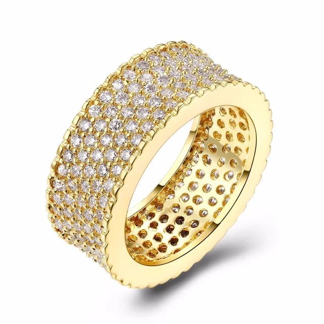 Latest Design Luxury Round Rings Allergy Free Aaa Cubic Zirconia Latest Design Luxury Round Rings Allergy Free Aaa Cubic Zirconia Wedding Made With Copper Alloy