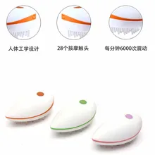 Cabeça massageador elétrico massagem no couro cabeludo pente saúde massagem pente anti estático circulação cabeça