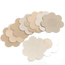 Женские нагрудные Стикеры для сосков накладки на бюстгальтер силиконовые Самоклеющиеся Многоразовые невидимые прокладки для бюстгальтера