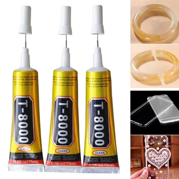 

T7000/T8000 15ML Glue Epoxy Resin Clear Adhesive Needle Type Phone Screen Repairing Tool TB Sale