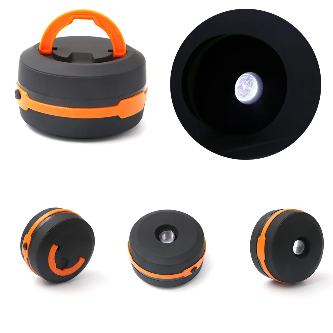 

NEW Multifunction Retractable kamp malzemeleri LED Flashlight Portable Lantern Mini Tent Light Emergency Lamp Torch Light
