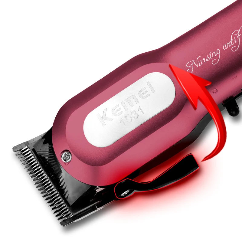  Professional Electric Clippers Cordless Hair Cutter Rechargeable Cutting Machine Strong Power Hair 