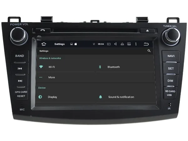 Cheap Ips screen Android 8.0 Car Dvd Navi Player FOR MAZDA 3 2010 2011 2012 gps auto stereo audio multimedia 4