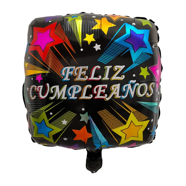 50 шт./лот 18 дюймов Feliz Cumpleanos испанский майлар из фольги для воздушных шаров Гелиевый шар с днем рождения воздушные шары украшения Бало - Цвет: style-5