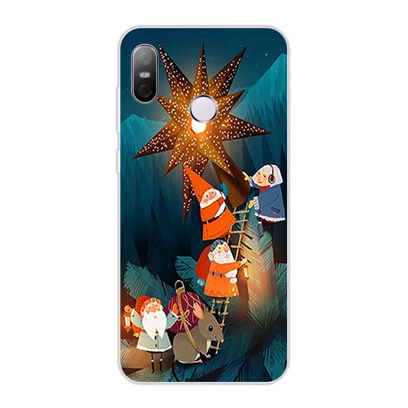 Прозрачный чехол для телефона из ТПУ HTC U12 life задняя крышка дизайн