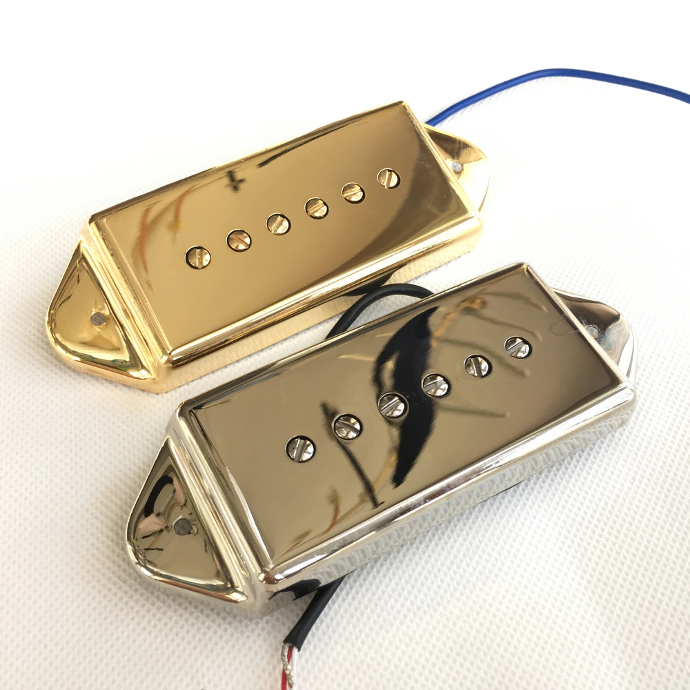 1 Set Epi Pickups Jazz Guitar Metal pickups Custom P90 Pickups Electric Guitar Humbucker Pickups Chrome Gold silver