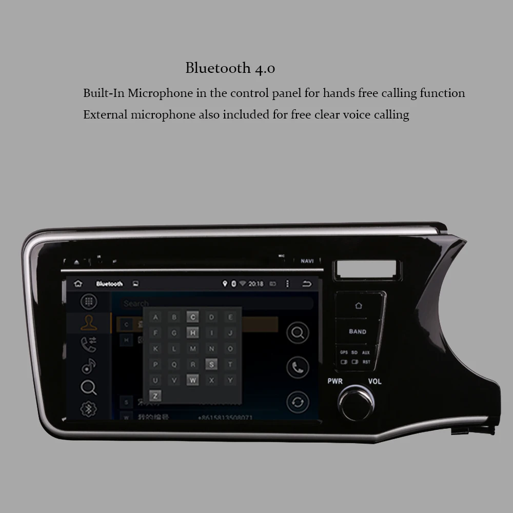 Flash Deal 9 Inch Android 9.0 Octa Core 4G Car PC GPS Head Unit For Honda City Right Hand Driving 2014-2019 DVD Player Bluetooth WIFI AUX 5