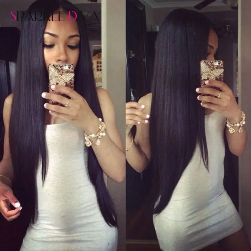 7A Malaysian Virgin Hair Straight 4 Bundles Malaysian Straight Hair Unprocessed Malaysian Virgin Hair Cheap Human Hair Weave