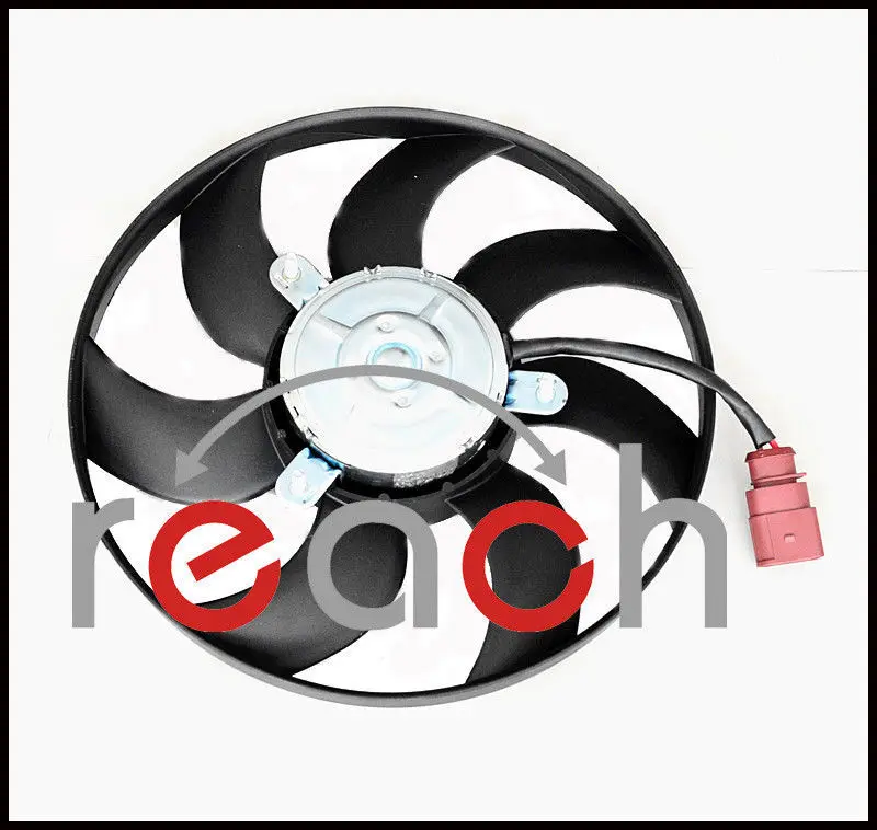 e2c New Cooling Fan For Volkswagen Golf Jetta Passat Eos OE 1K0959455DG / 1K0959455ESfanfan