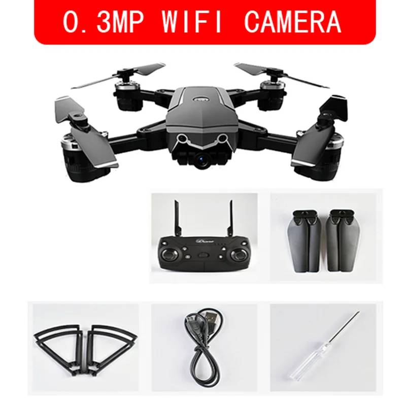 

Mini Foldable Selfie Drone with Wifi FPV RC Quadcopter Drone with WIFI Camera Selfie Drone RC DRONE RTF