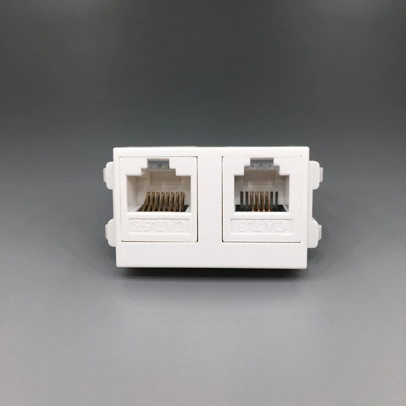 Качественный модуль Ethernet CAT5E RJ45 с разъемом для телефона CAT3 RJ11 23x36 мм|Удлинители