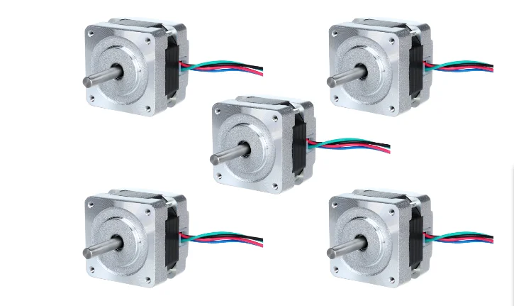 

12V 5 axis nema 16 stepper motor 34mm ,0.42A ,22N.CM 16HS3404P1 CE,ROHS