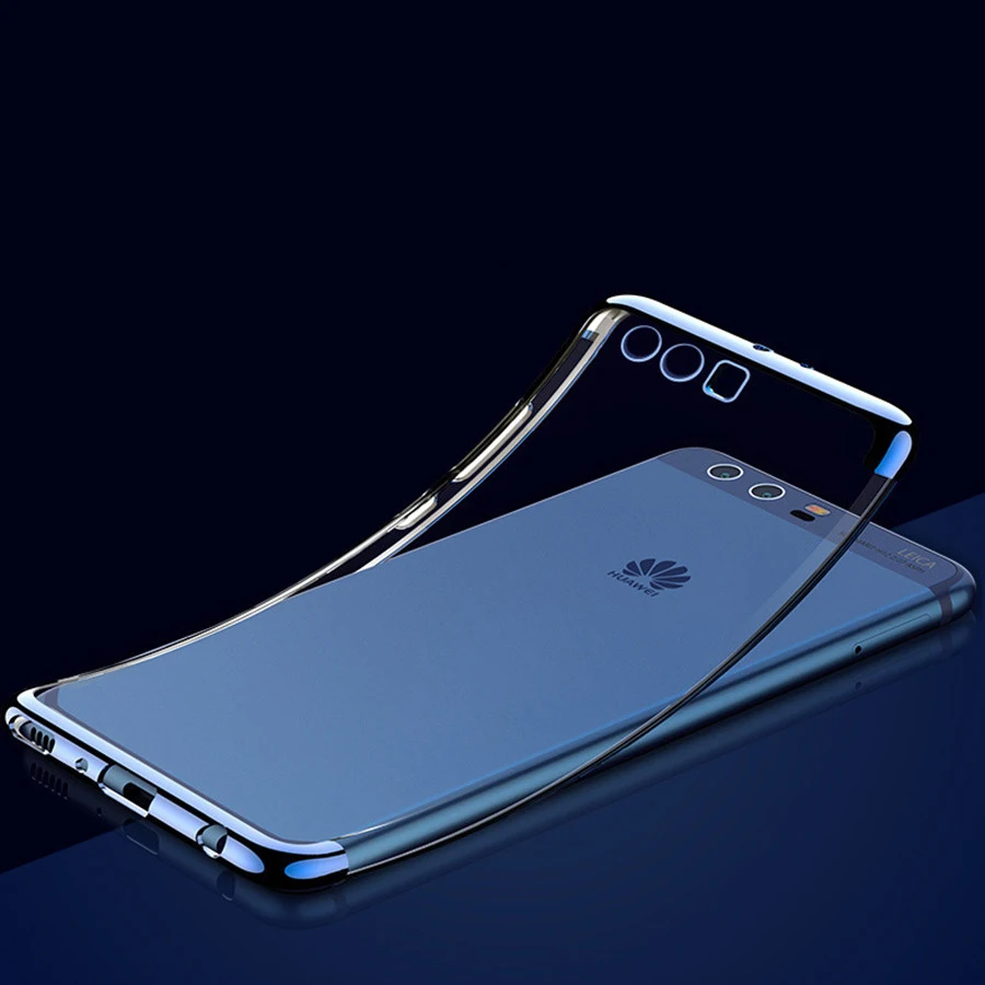 Чехол для Huawei Honor 8 9 10 Lite чехол Y6 Y7 Pro Y9 Prime 2018 роскошный силиконовый с покрытием P8 P9