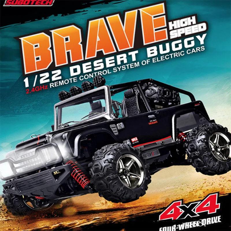 

BG1511 Mini Four-wheel Drive High-speed RC Car Desert Buggy Drift Rota-controlled Vehicle Model Children Toy
