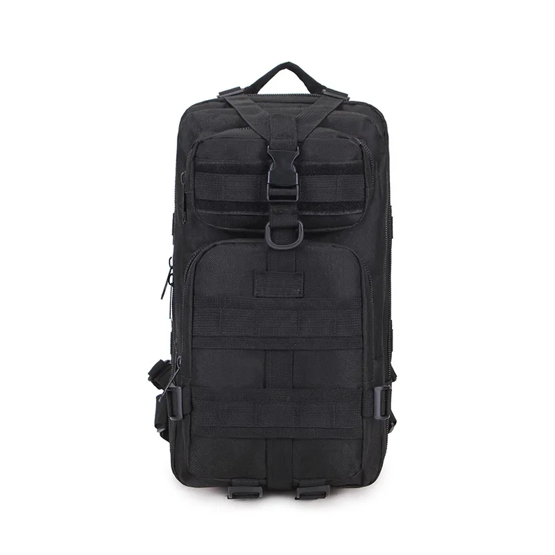 Уличная спортивная сумка, армейский военный рюкзак, 3 P, тактический рюкзак, сумки для кемпинга, походов, походов, путешествий, рюкзаки для альпинизма - Цвет: black