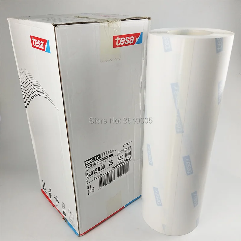 Софтпринтовая сталь tesa52015 главный монтажный Скотч для фотополимерных плит в флексографической печати шириной 460 мм