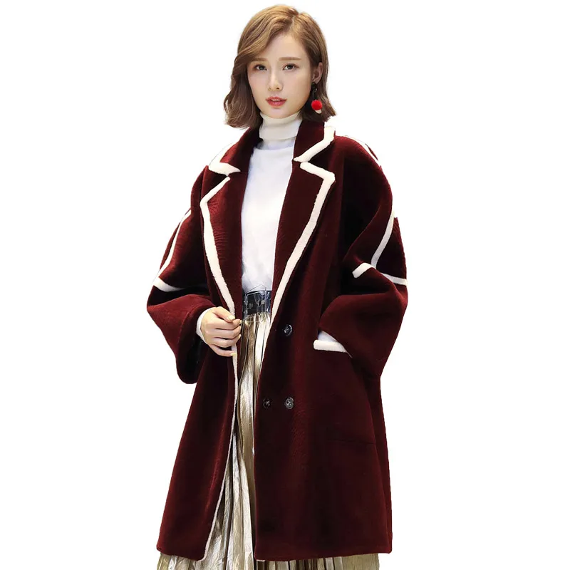 Женское пальто Invierno 2017 зима шерстяное женщин манто Femme Hiver casacos парка с