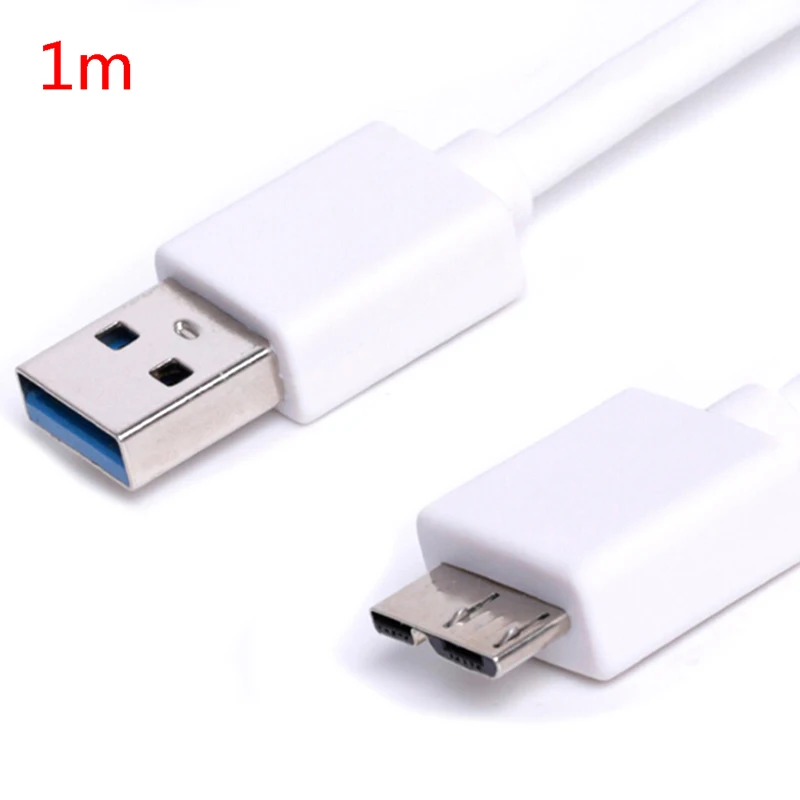 

50/100cm USB 3.0 Cable Plastic Black Mini USB Male A To Micro B Data Cables Cord Lead For External Hard Drive Disk